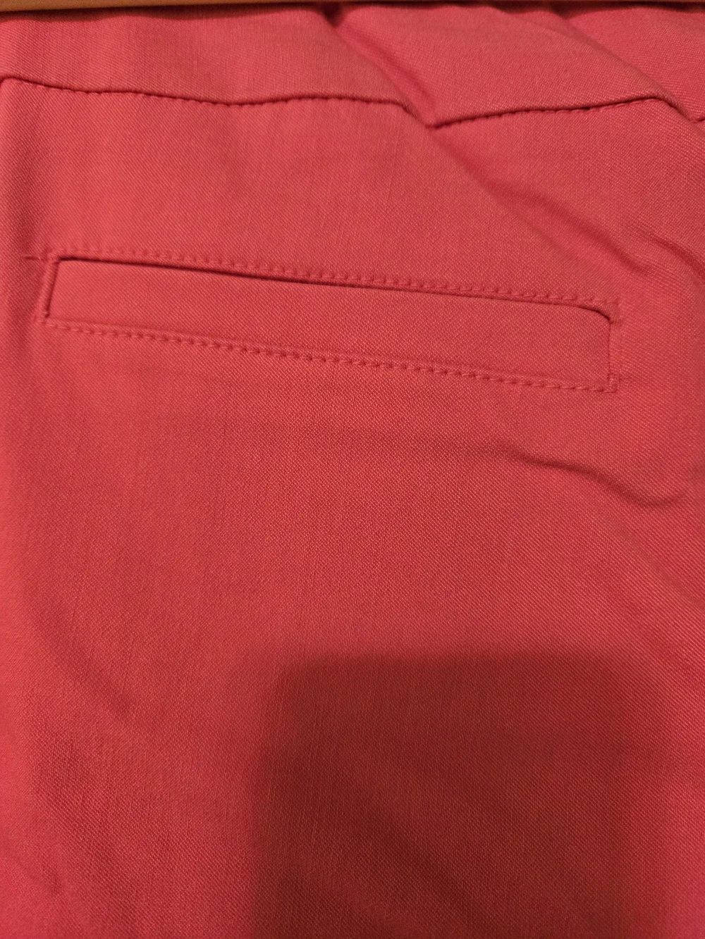 Zac & Rachel Hot Pink Cropped Straight-Leg Pants